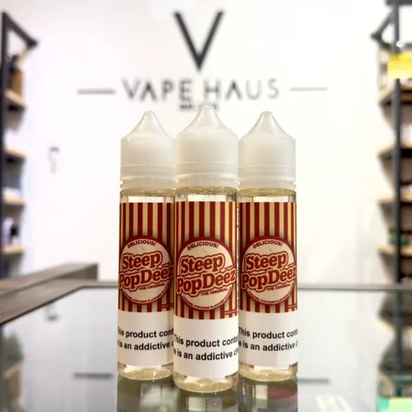Steep PopDeez 焦糖奶油爆米花 60ML 電子煙煙油 | 大煙專用 懷舊風味推薦