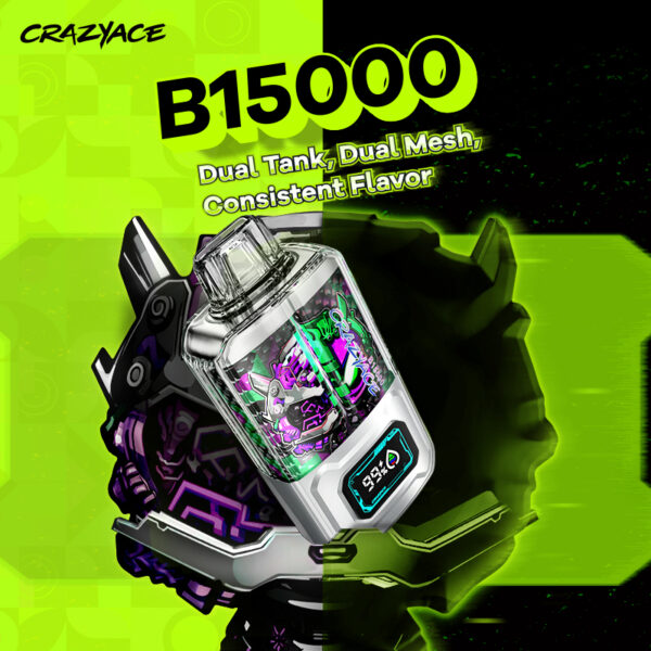原裝進口 美國CARZYACE B15000口 瘋狂一次性