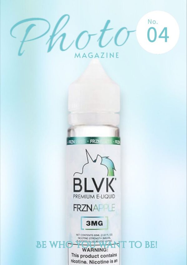 BLVK FRZN 冰凍系列 60ML 電子煙煙油 | 冰涼水果風味推薦：圖片 2