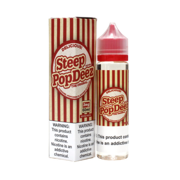 Steep PopDeez 焦糖奶油爆米花 60ML 電子煙煙油 | 大煙專用 懷舊風味推薦：圖片 2