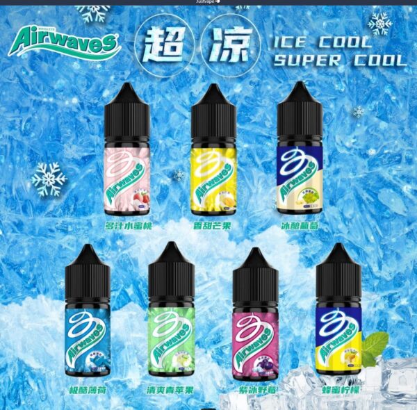 Airwaves 極嗆酷涼 電子煙油 | 小煙專用 極涼水果風味：圖片 2