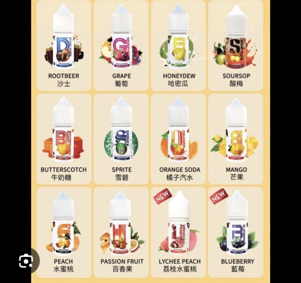 LH VAPEMY 酷涼 鹽系列 小煙油 | 清涼果香的極致享受：圖片 5