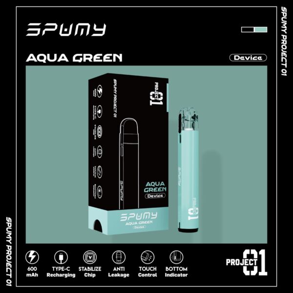 spumy project 01 綠色主機