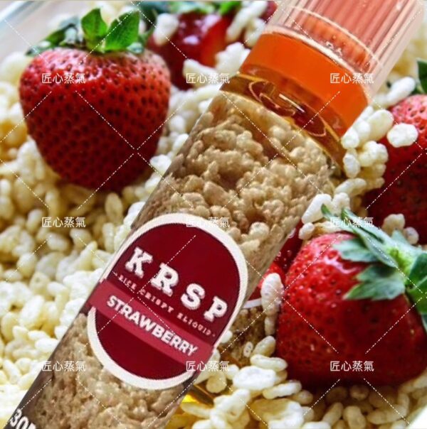 KRSP 草莓爆米香 小煙油，帶您回味童年零食的甜蜜滋味