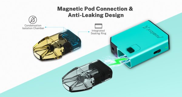 Fusion R 煙彈防靜電與磁吸設計解構圖
