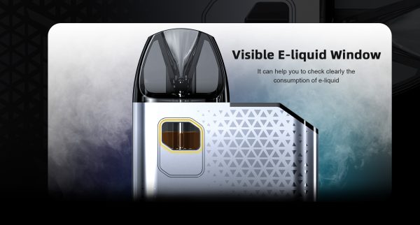 Hellvape Fusion R 機身可視化油窗設計，方便掌握油量