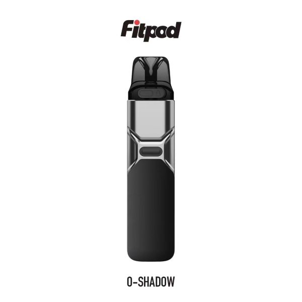 黑色款 FITPOD O-Shadow 主機展示，搭配金屬中框展現剛毅質感