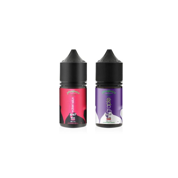 Phatjuice 酷斃葡萄口味煙油，搭配青蘋果與紫葡萄果實，展現果汁清爽風味主題