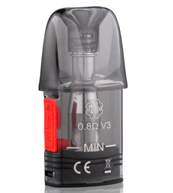 DOTMOD 佩特里 Dotpod 空煙彈 0.8Ω 規格芯體展示圖，適用全系列小煙主機