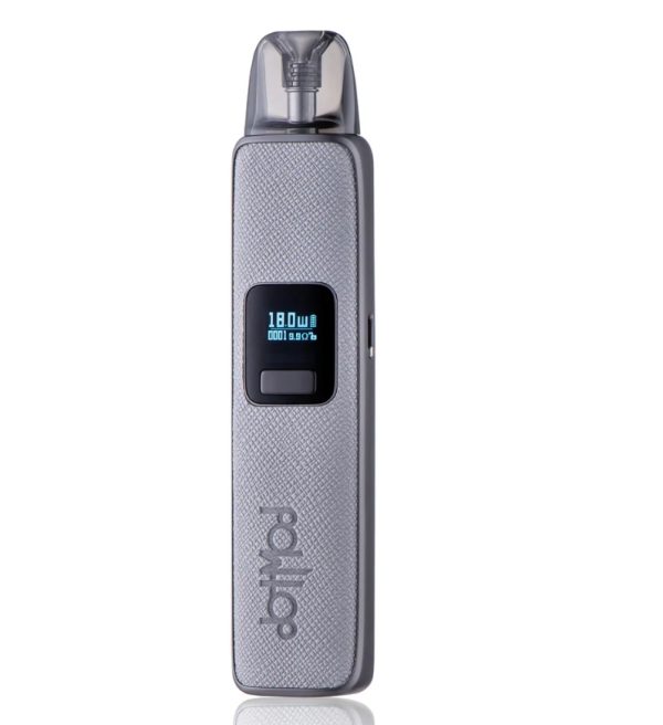 DOTMOD 佩特里 Dotpod Pro 灰色主機皮革與鋅合金外觀圖